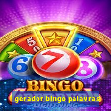 gerador bingo palavras